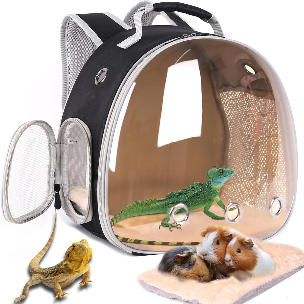 WEVONIGU bubble window front view showing pet while staying protected