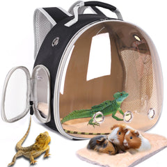 WEVONIGU bubble window front view showing pet while staying protected
