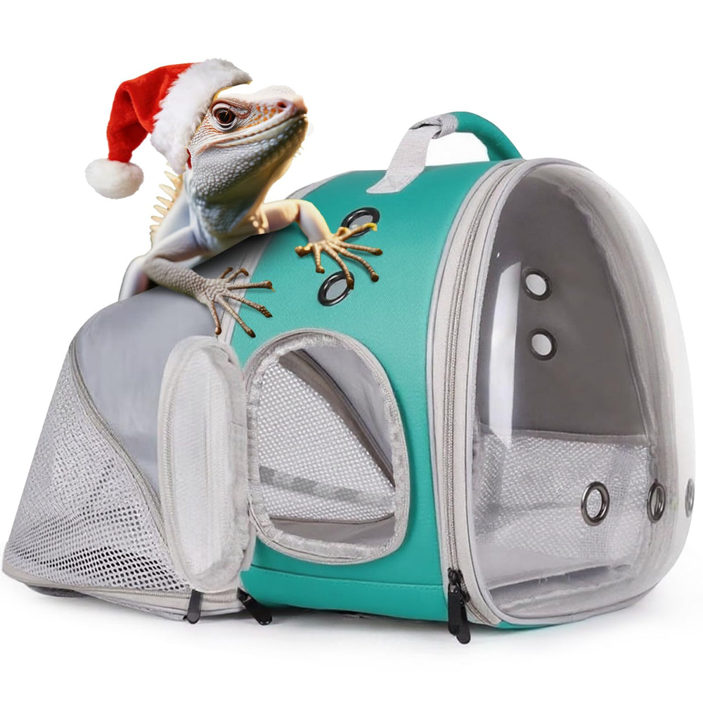 WEVONIGU expandable bunny backpack bubble window shows clear view and comfort for pets
