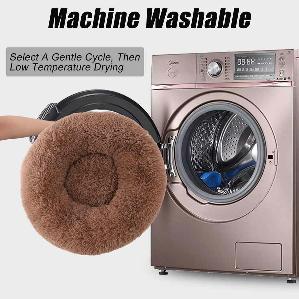 WgoogW washable pet bed, machine washable for easy cleanup.