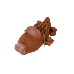 Whimzees Alligator Chews with natural ingredients presented for potential fresher breath.