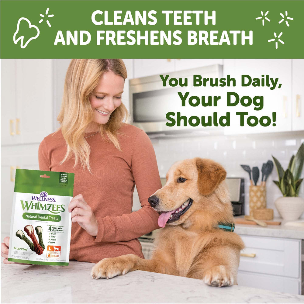 Whimzees Wellness Value Box large-size chews for dogs 40-60 lbs