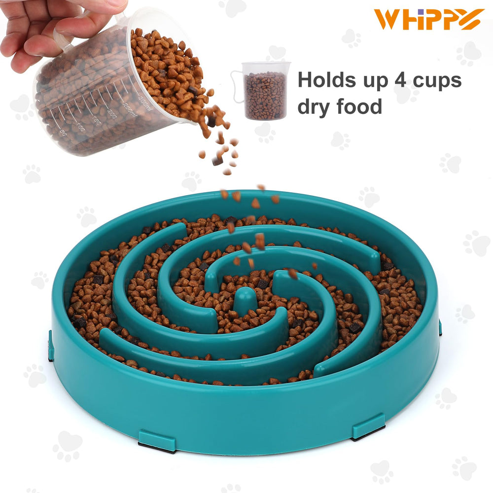 WHIPPY color-varied bowls support diverse diets while keeping mealtime engaging.