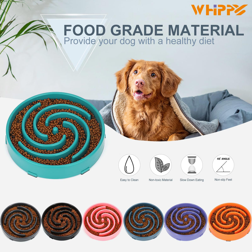 WHIPPY interactive meal bowl invites dogs to slow, focused eating sessions.