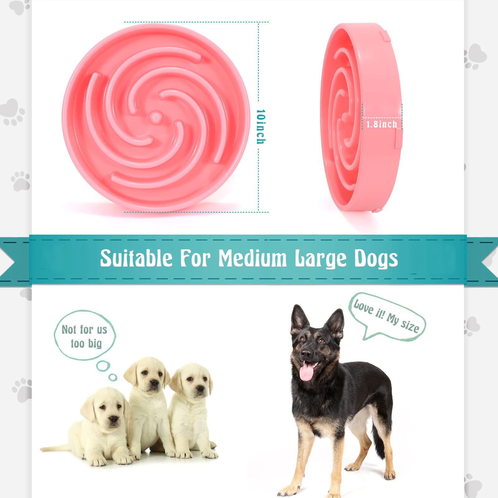 Whippy pink maze bowl in dining scene, demonstrating engaging mealtime activity.