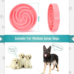 Whippy pink maze bowl in dining scene, demonstrating engaging mealtime activity.