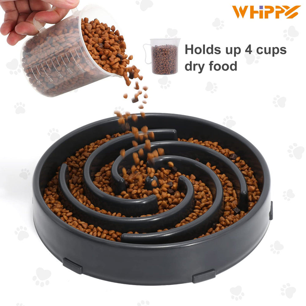 WHIPPY Maze pattern closeup showcases engaging maze design for slower meals