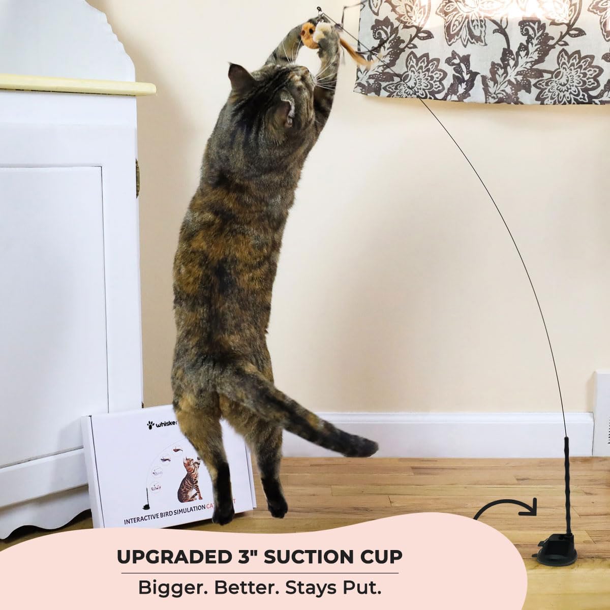 Whiskertons interactive-bird-toy-birds: five colorful birds spark curiosity and varied play.