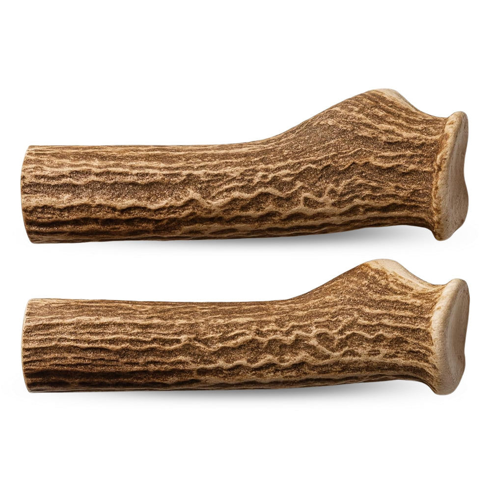 WhiteTail Naturals axis deer horns natural chew illustrating single-ingredient design.