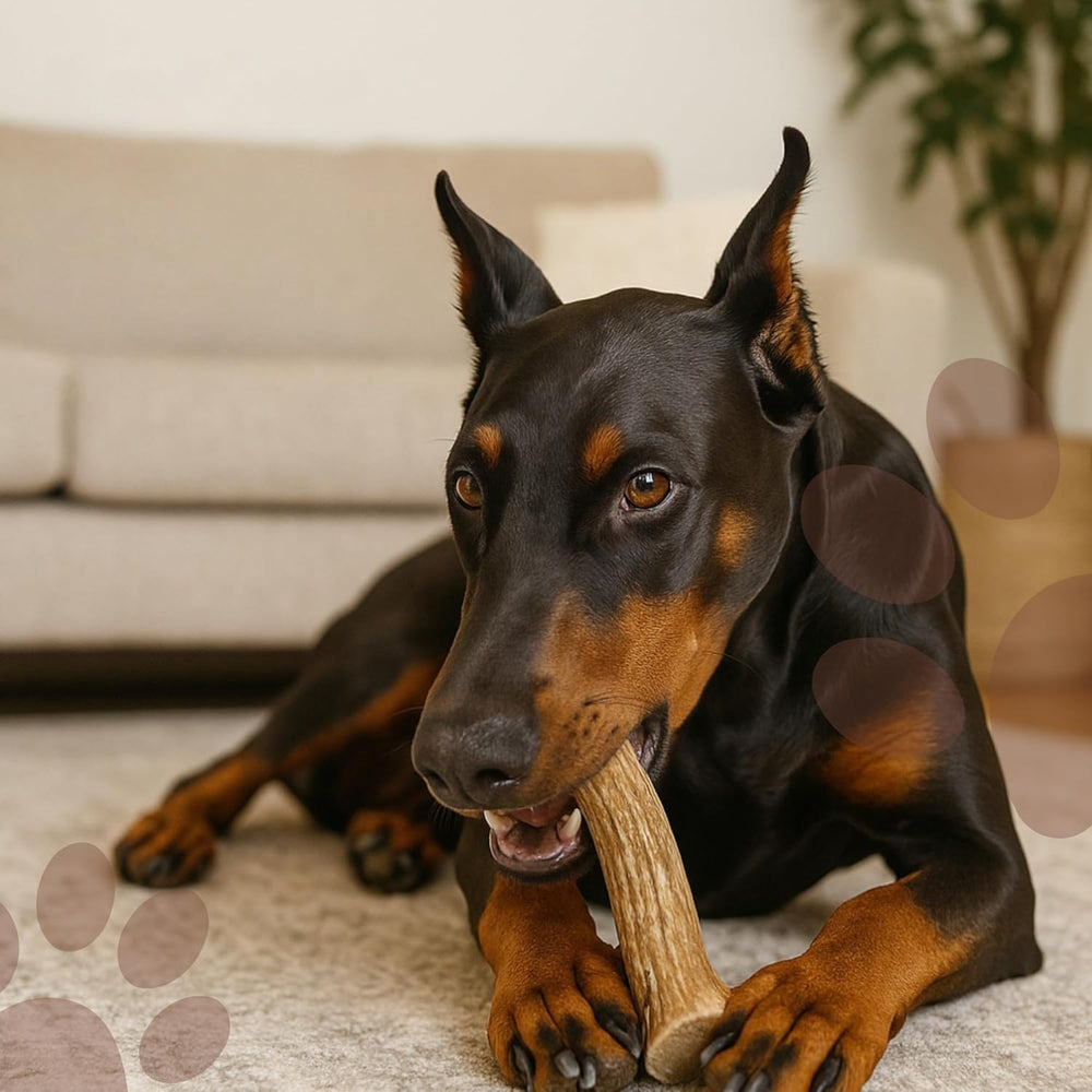WhiteTail Naturals extra-large chew; natural minerals support chewing satisfaction