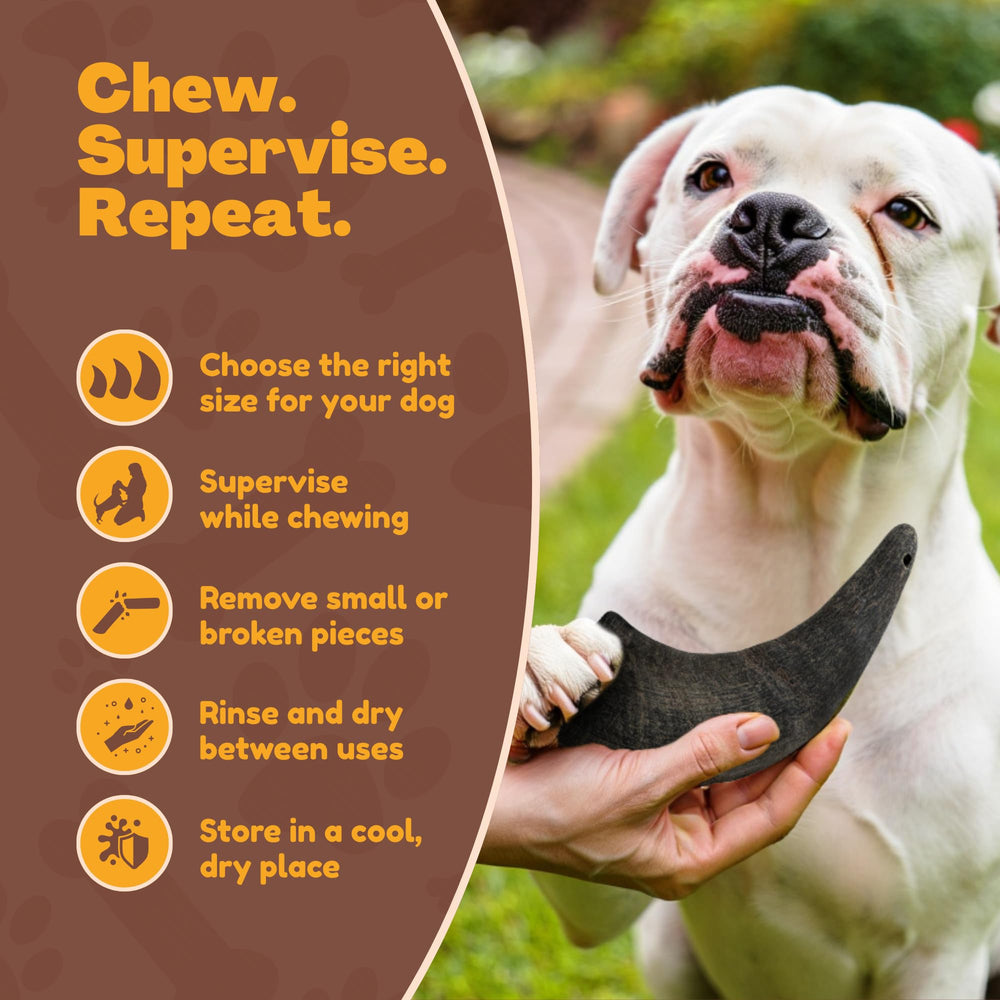 WhiteTail Naturals long-lasting chew ideal for aggressive chewers