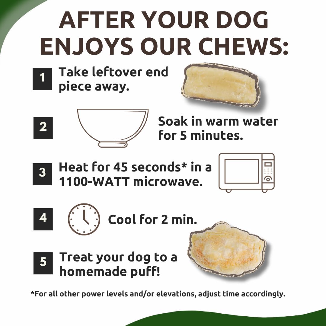 WhiteTail Naturals Yak Cheese Dog Chews puppy-teething friendly texture