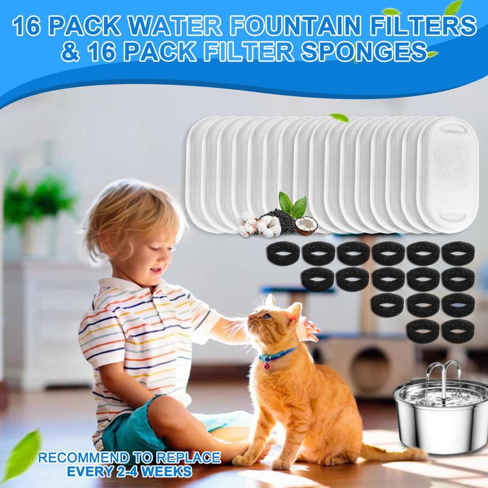 Whksoy value pack highlights 32-packs with 16 filters and 16 sponges.