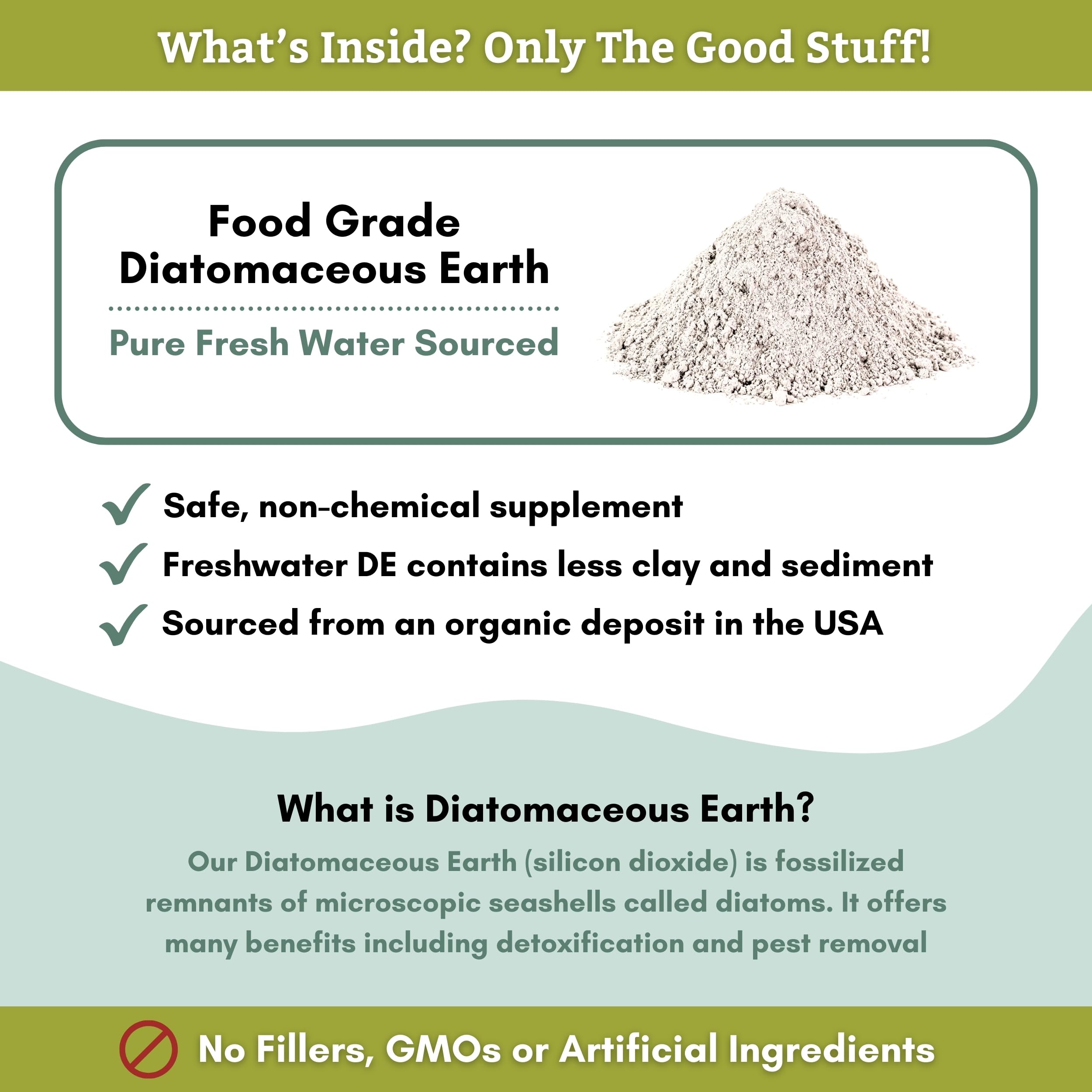 Wholistic Pet Organics Diatomaceous Earth supports digestive routines in dogs and cats