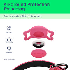 WhoseID reflective strips highlight night-visibility for safer evening walks.