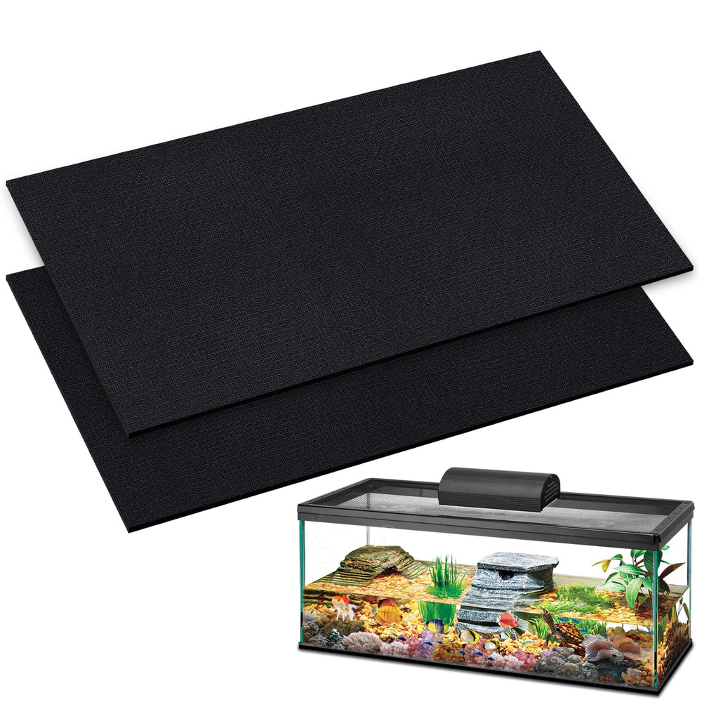 Wibeelee aquarium leveling pad closeup showing textured surface for stable tanks on uneven floors.