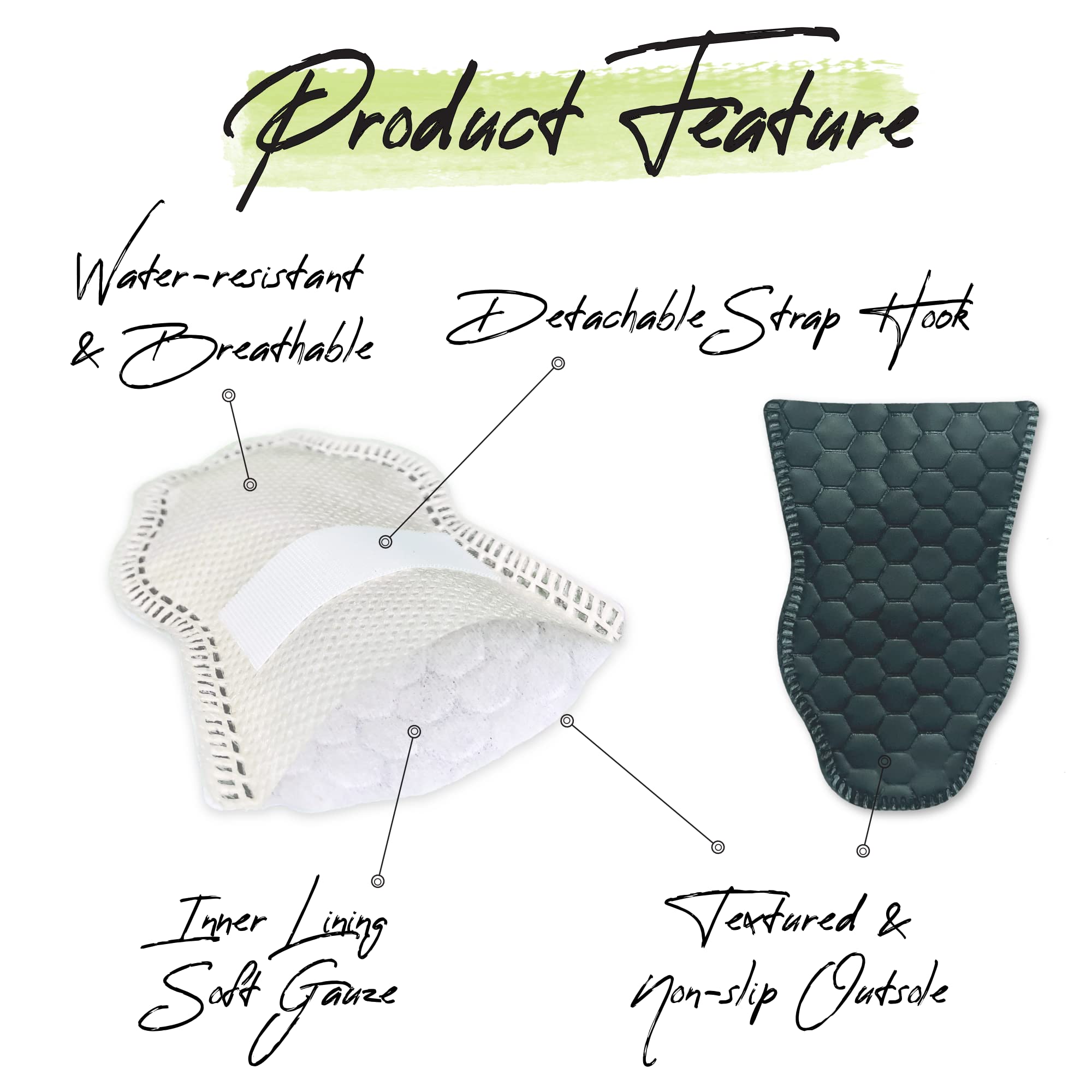 WICKEDPUP paw booties indoor-floor-protection prevent scratches on hardwood floors