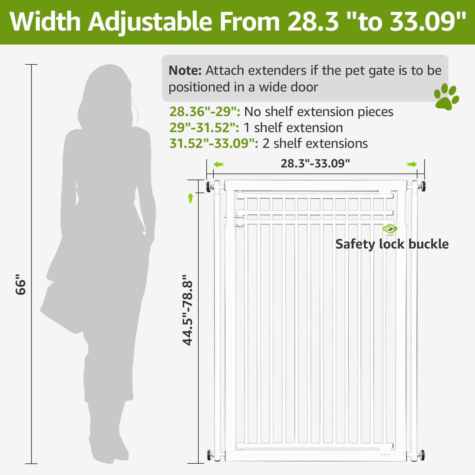 WIDERSAFER one-hand opening lock demonstrates easy access without wrestling the door.