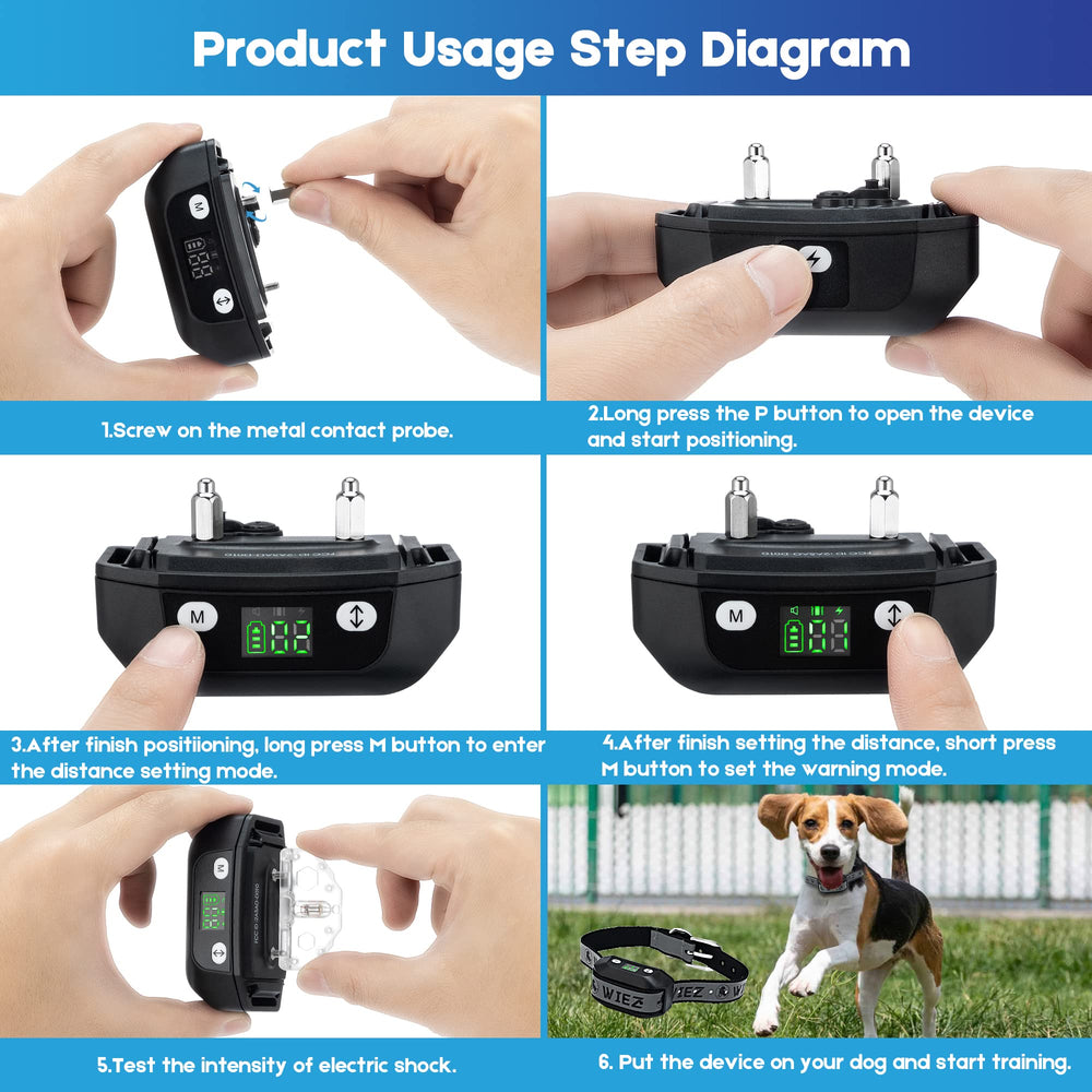 WIEZ adjustable distance control knob enabling customizable containment.