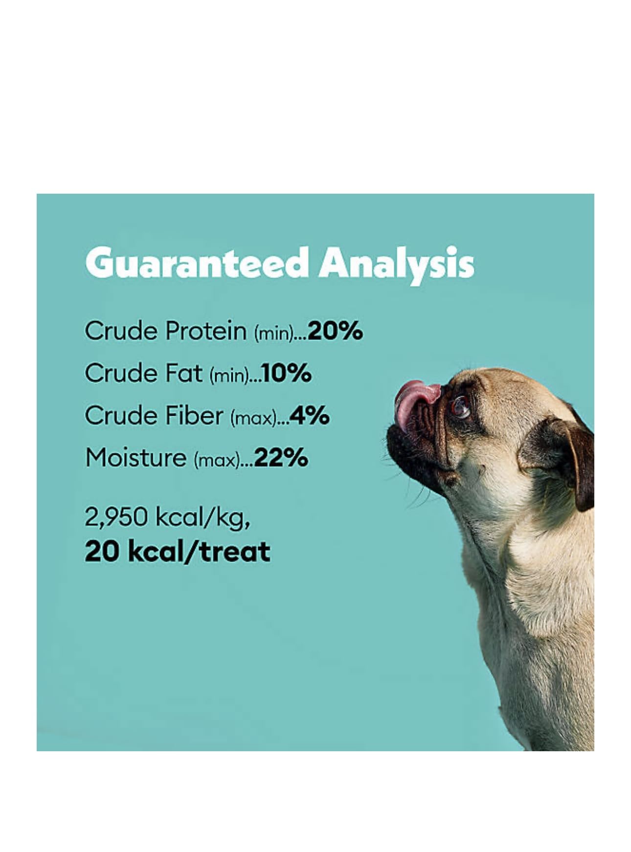 Wiggles & Wags Chewy Bones 1lb bag, ample rewards for training sessions.