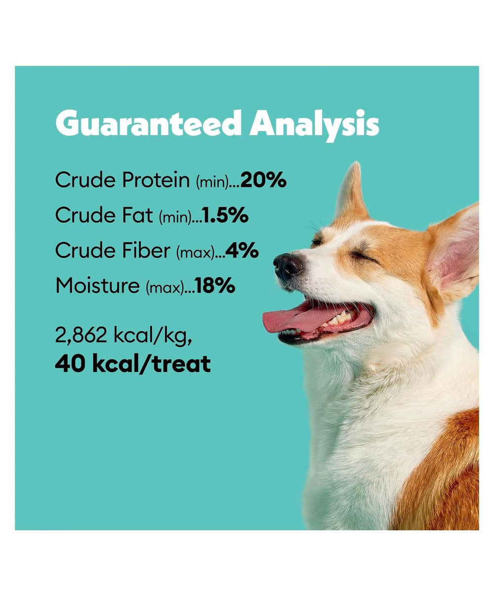Wiggles & Wags Twists grain-free snack supports portion control during training.