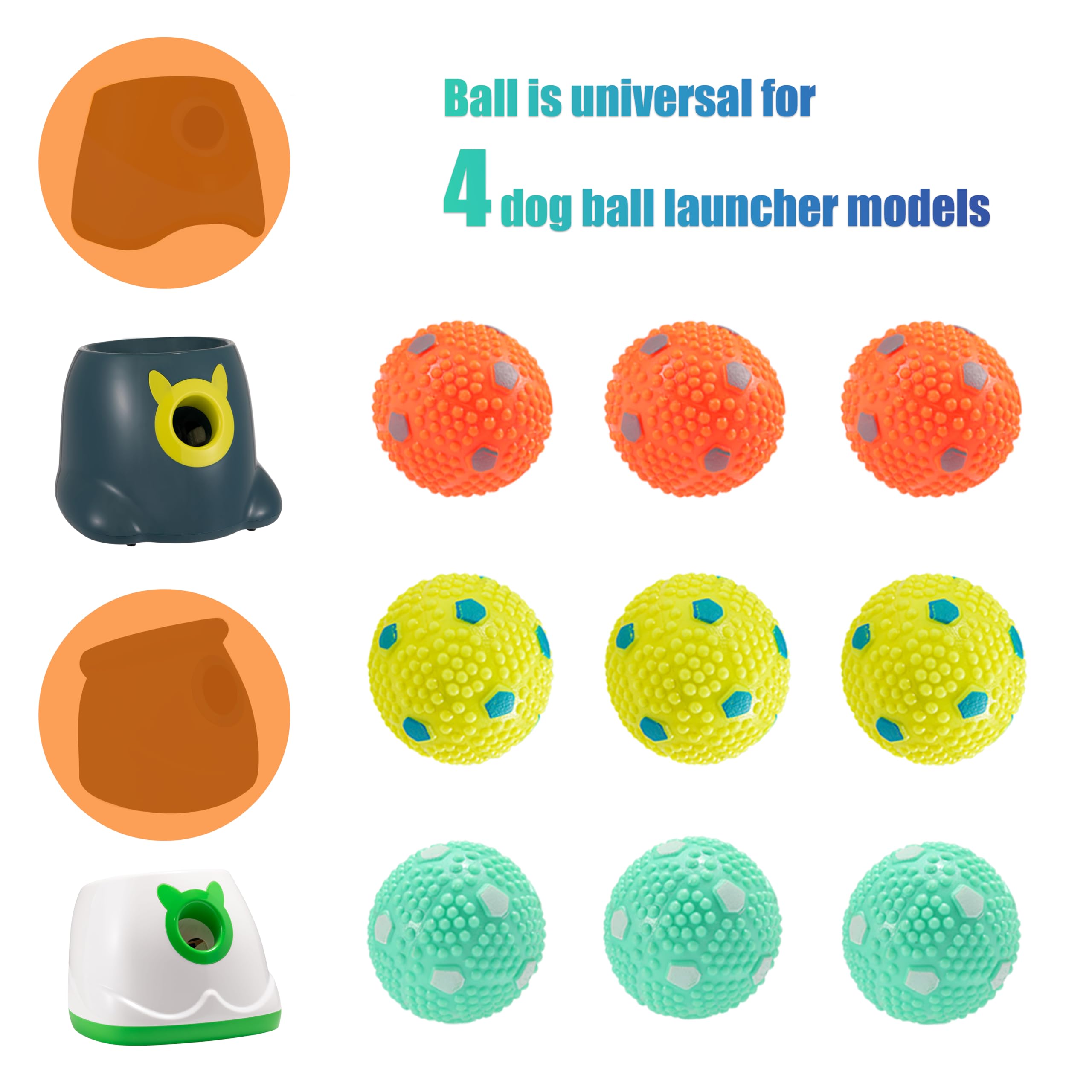 WIGGLYTAIL tennis ball close-up highlights bounce-friendly surface.