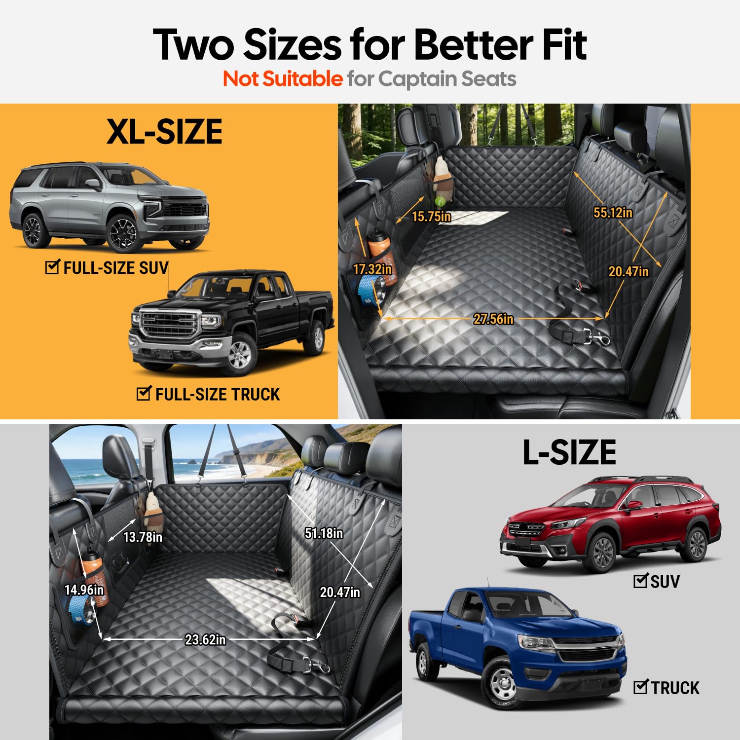 Wigoo Built-in seat belt and pockets for safety and toys.
