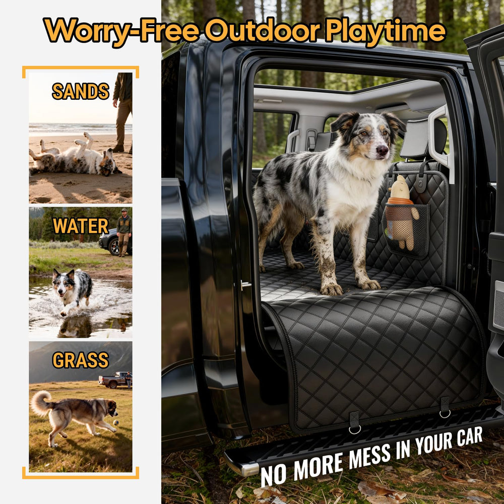Wigoo mesh airflow window helps pets see you for calmer rides.