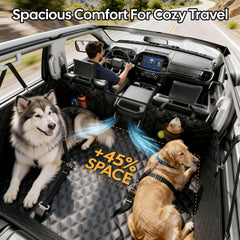 Wigoo 400D Oxford waterproof fabric resists sand, water, and fur.