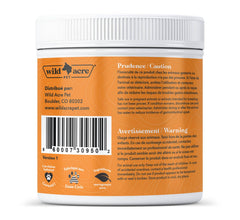 Wild Acre pumpkin powder mixed into puree for dogs meals
