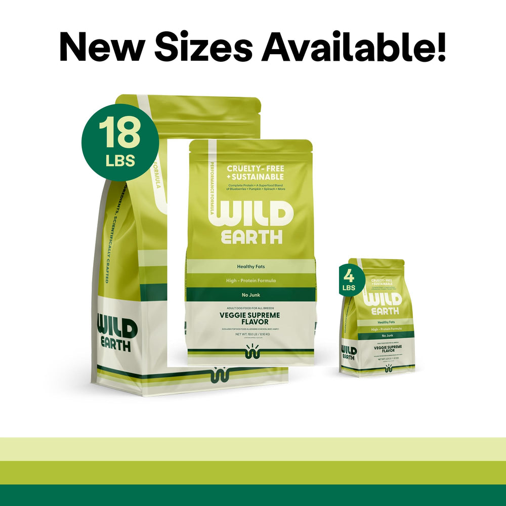 Wild Earth made-in-USA ingredients logo highlighting trusted production