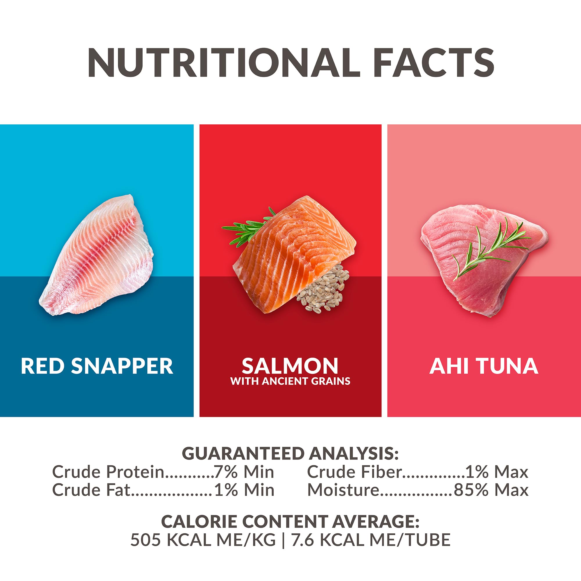Wild Eats Simply Puree red snapper flavor close-up, smooth texture for cats.
