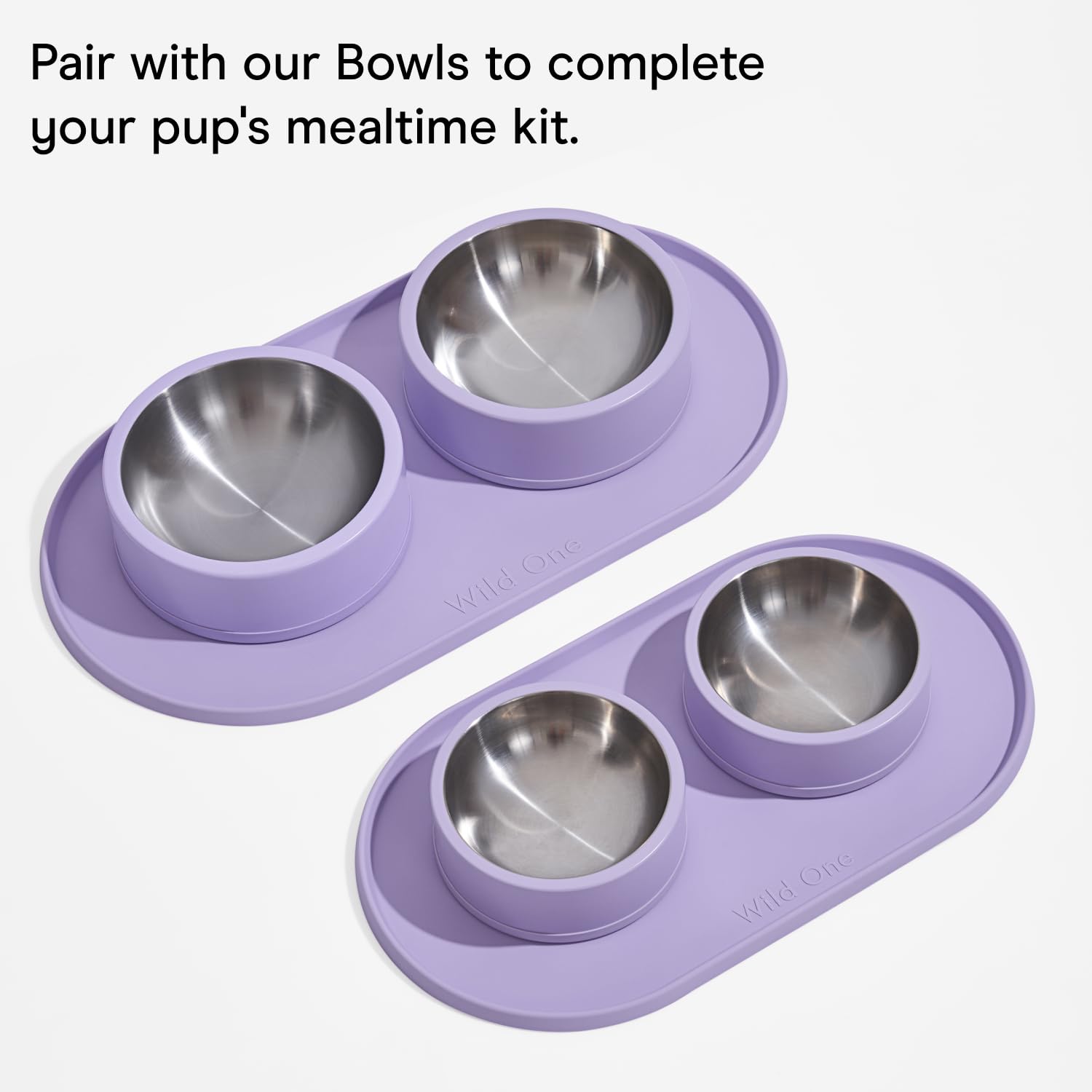 Wild One travel-ready placemat showcases compact size for on-the-go.