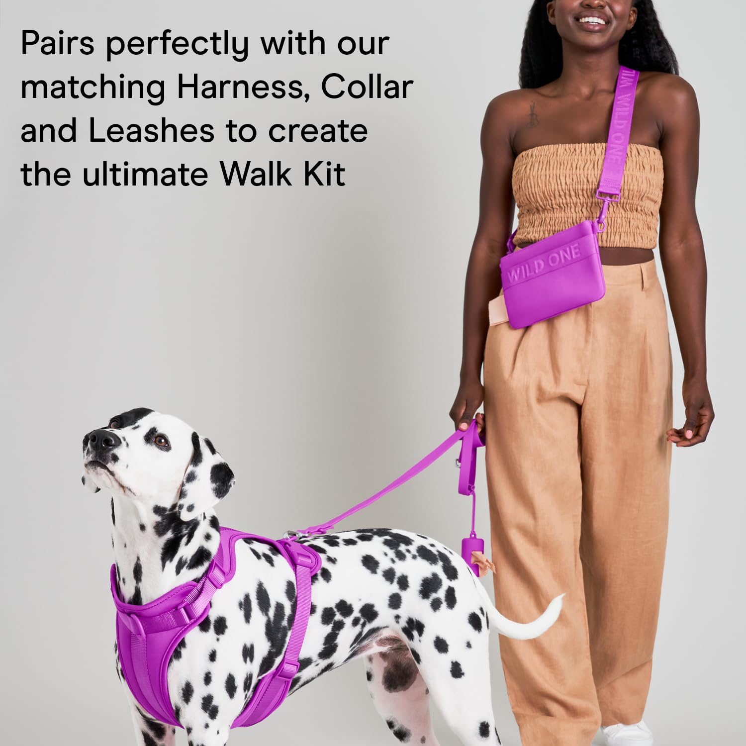 Wild One Treat Pouch durable weave is easy to clean after daily use.
