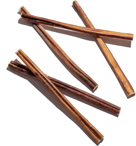 Wild Wolf Angus Bully Stick closeup meat texture emphasizes real beef taste and protein