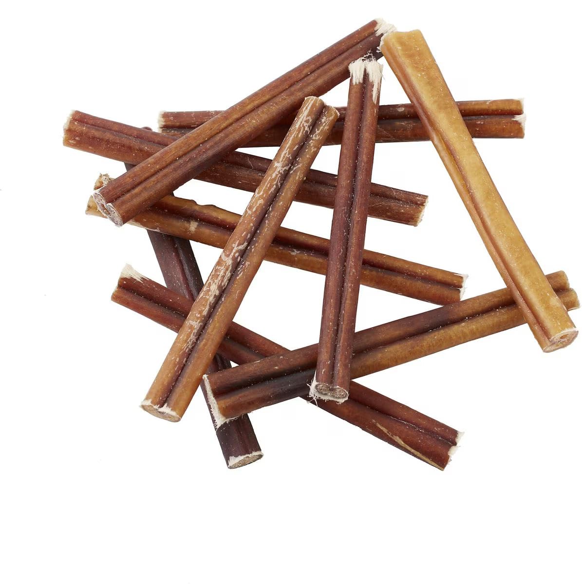 Wild Wolf mixed-thickness bully sticks provide option for small to large dogs