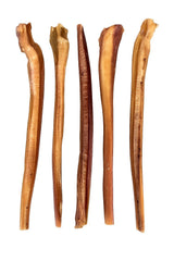 Wild Wolf half-cut bully sticks uneven shapes for enrichment