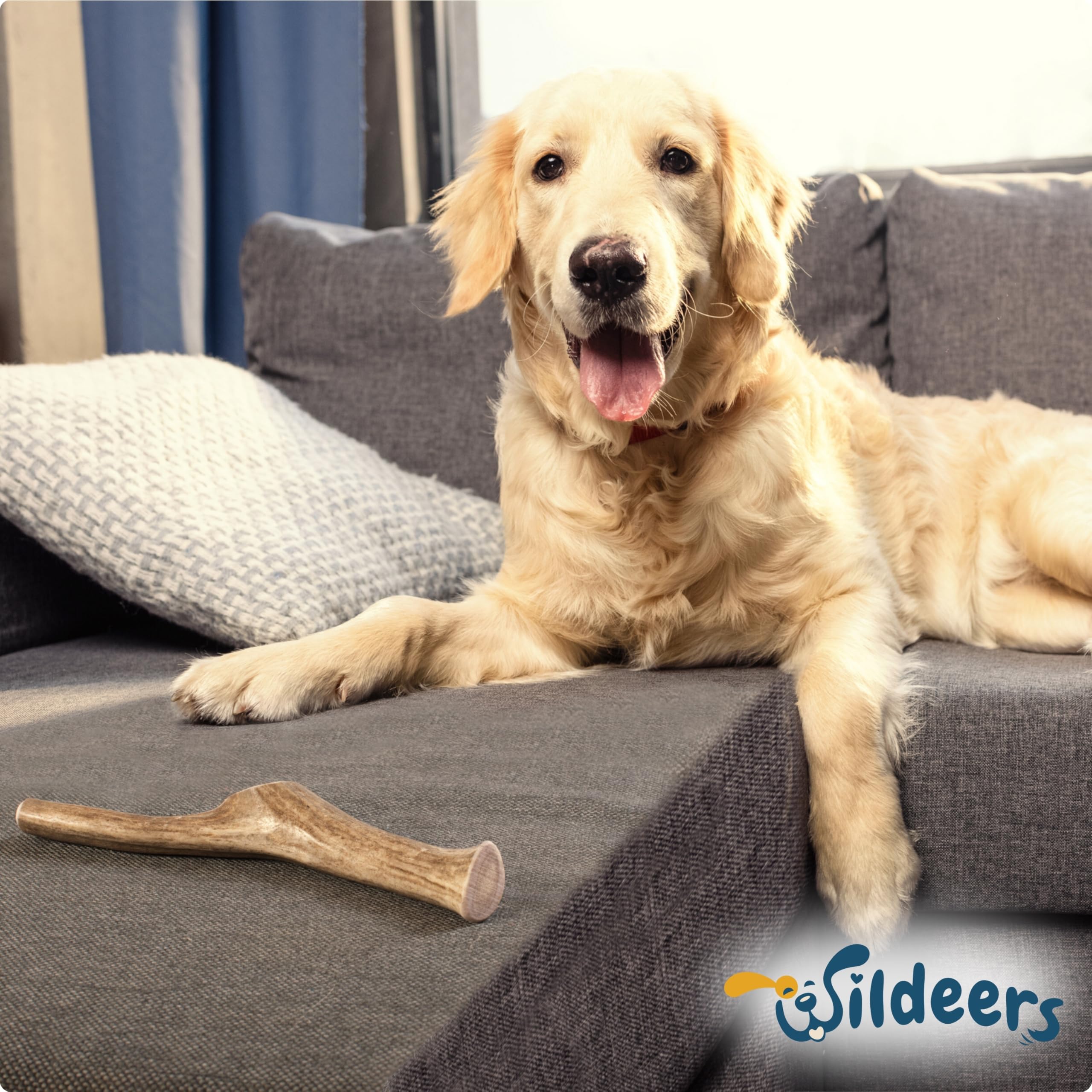 Wildeers natural chews satisfy chewing urges and reduce destructive gnawing.