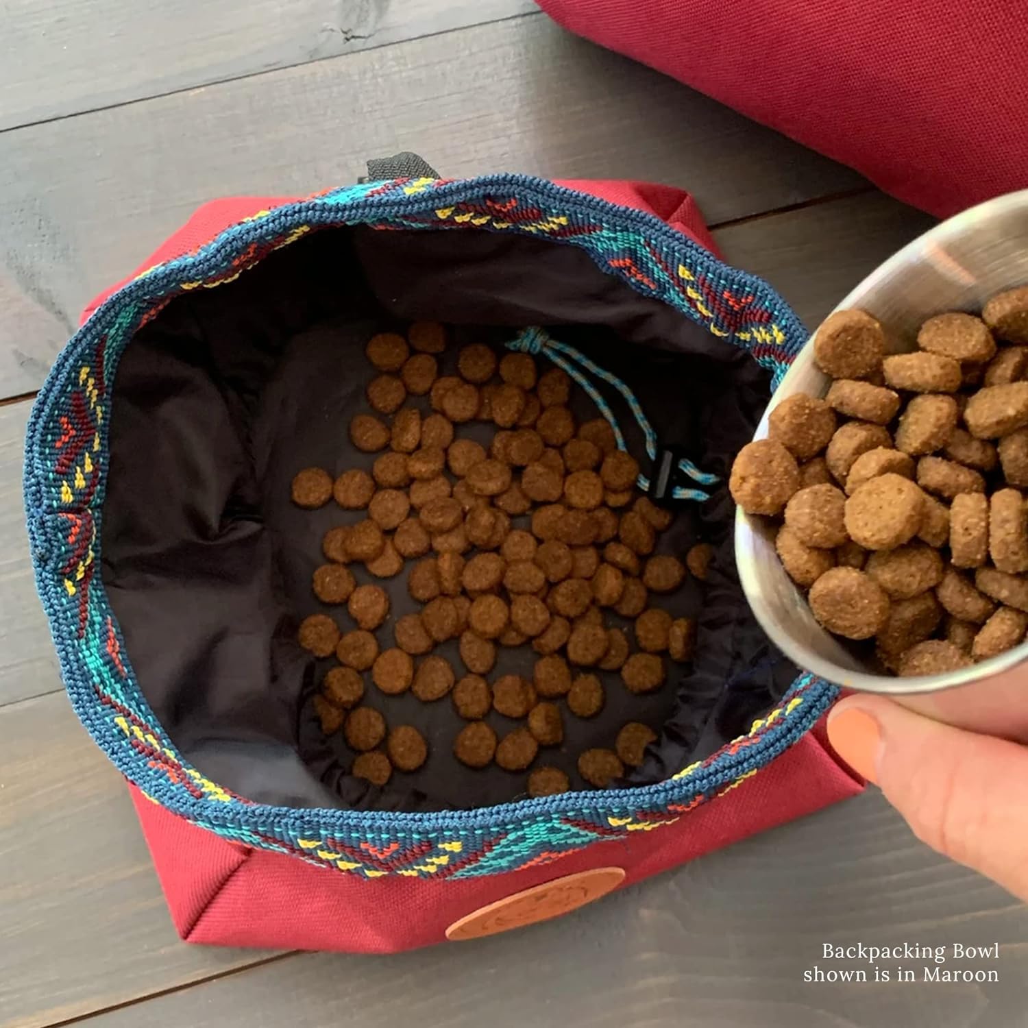 Wilderdog Backpacking Bowl dimensions indicate compact size for packs