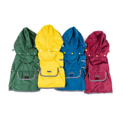 Wilderdog jacket features secure closures and torso strap for a snug fit.