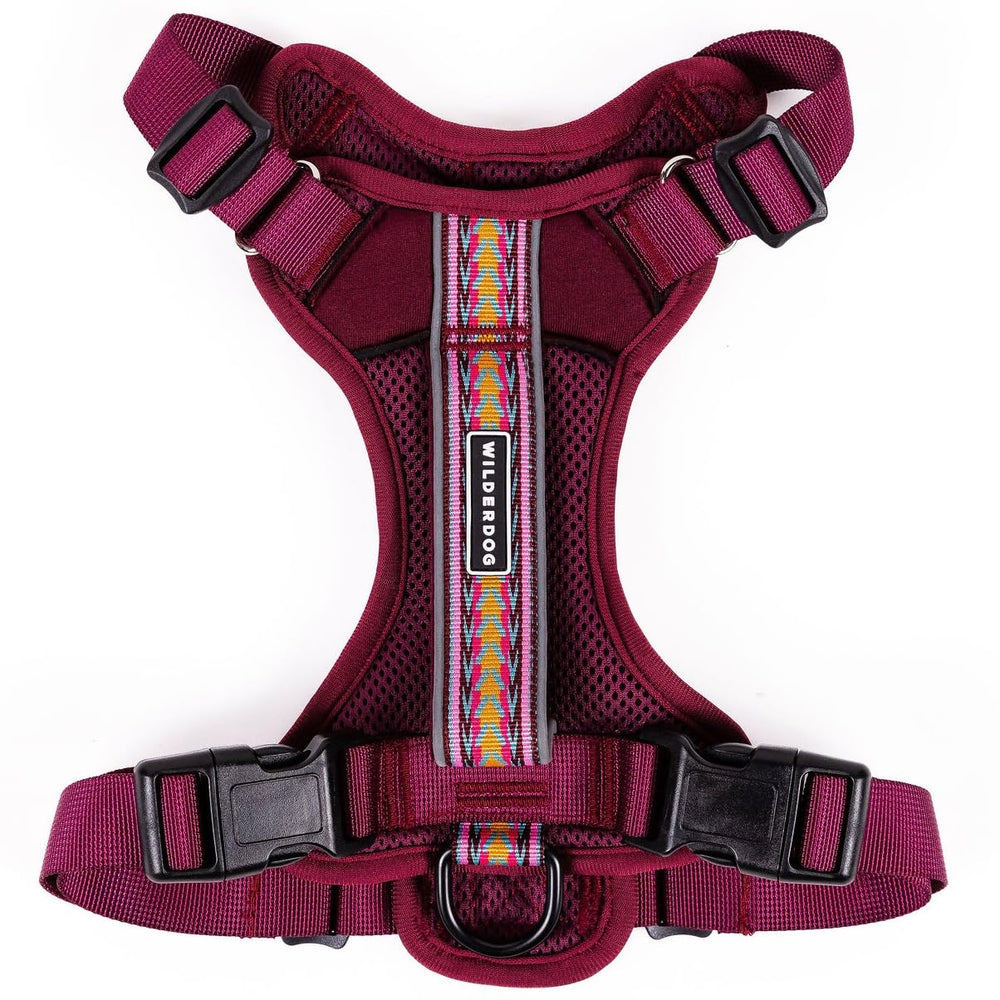 Wilderdog lightweight harness overview in Huckleberry for everyday comfort