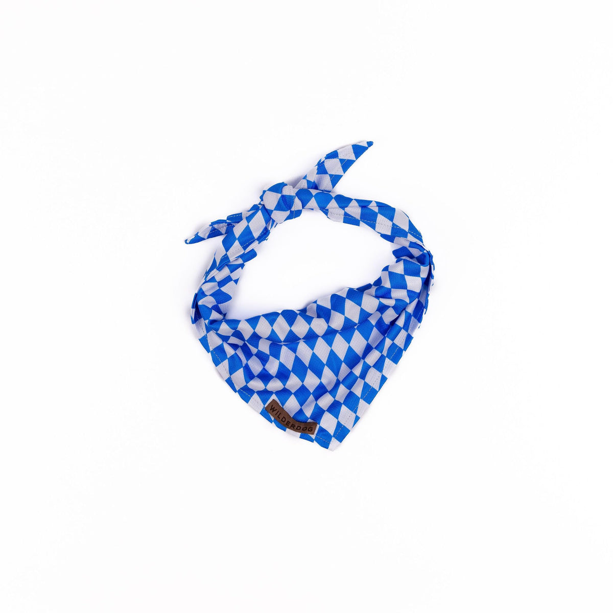 Wilderdog Oktoberfest bandana close-up in vibrant Oktoberfest color for festive dogs.