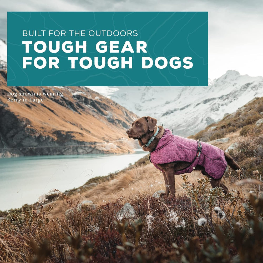 Wilderdog quick-drying technical fleece ready for wet adventures