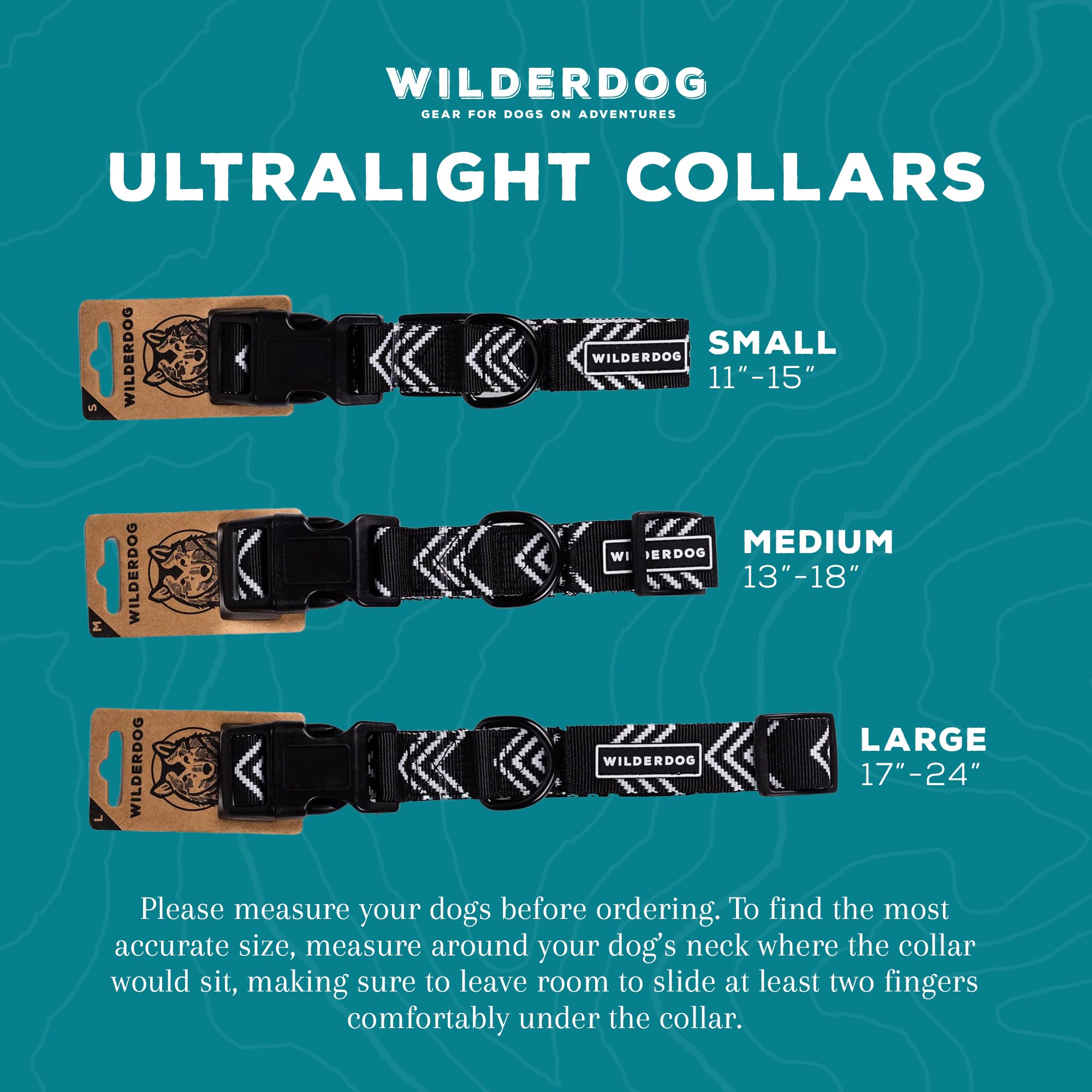 Wilderdog Ultralight Collar Orca shown in washing scenario, quick-drying and easy to clean.
