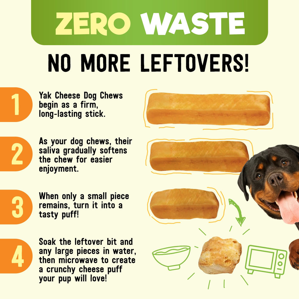 Wilder Tails odor-free yak chews suit homes seeking mess-free chewing.