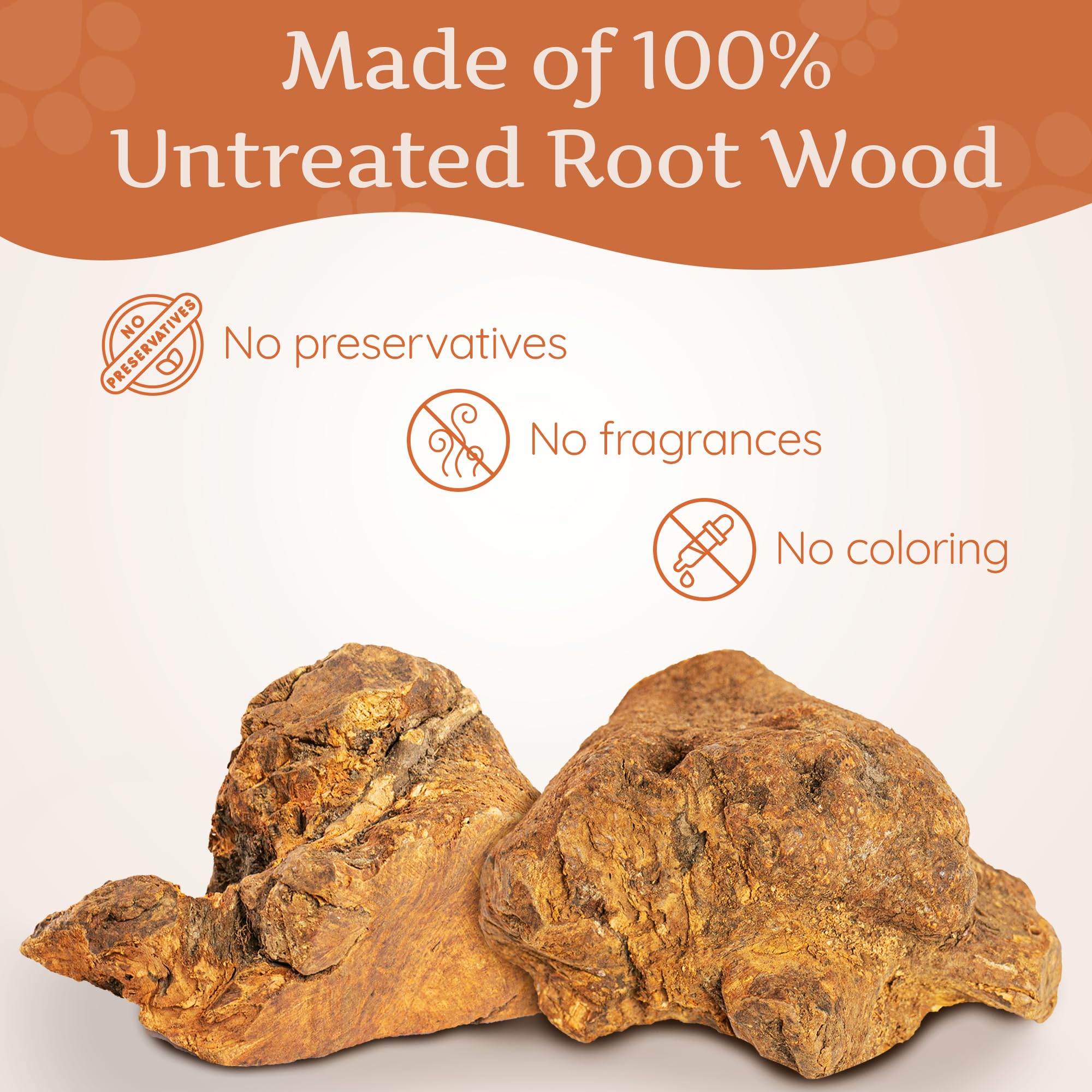 Wildfang Briar Wood safe natural option communicates eco-friendly, chemical-free dog toy