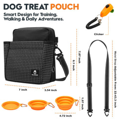 WILDOMS training clicker inside pouch for effective sessions.
