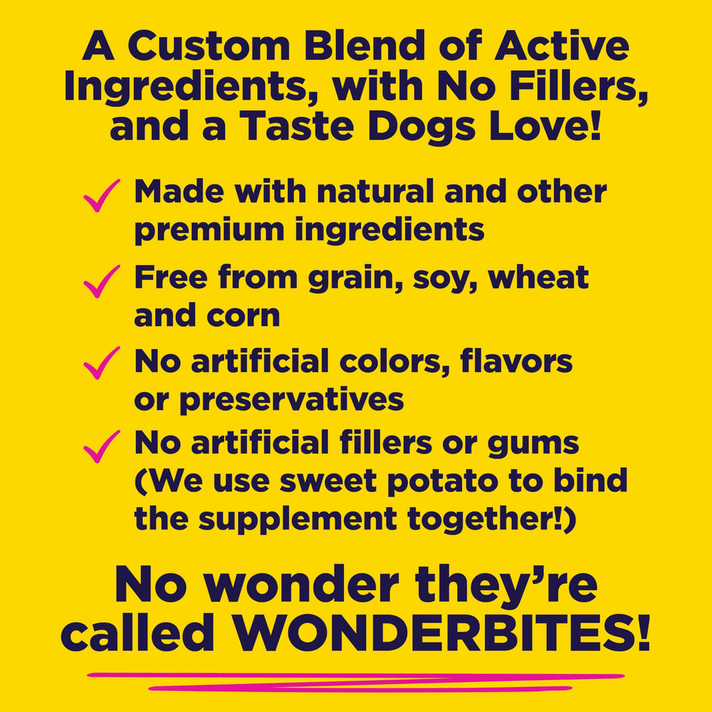 WildPaw WonderBites usa-made badge on packaging signals quality and safety.