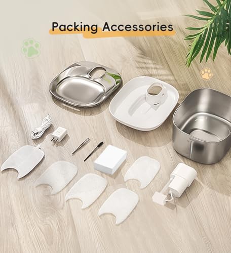 WILKIEE pet hydration-friendly design supports cats and dogs