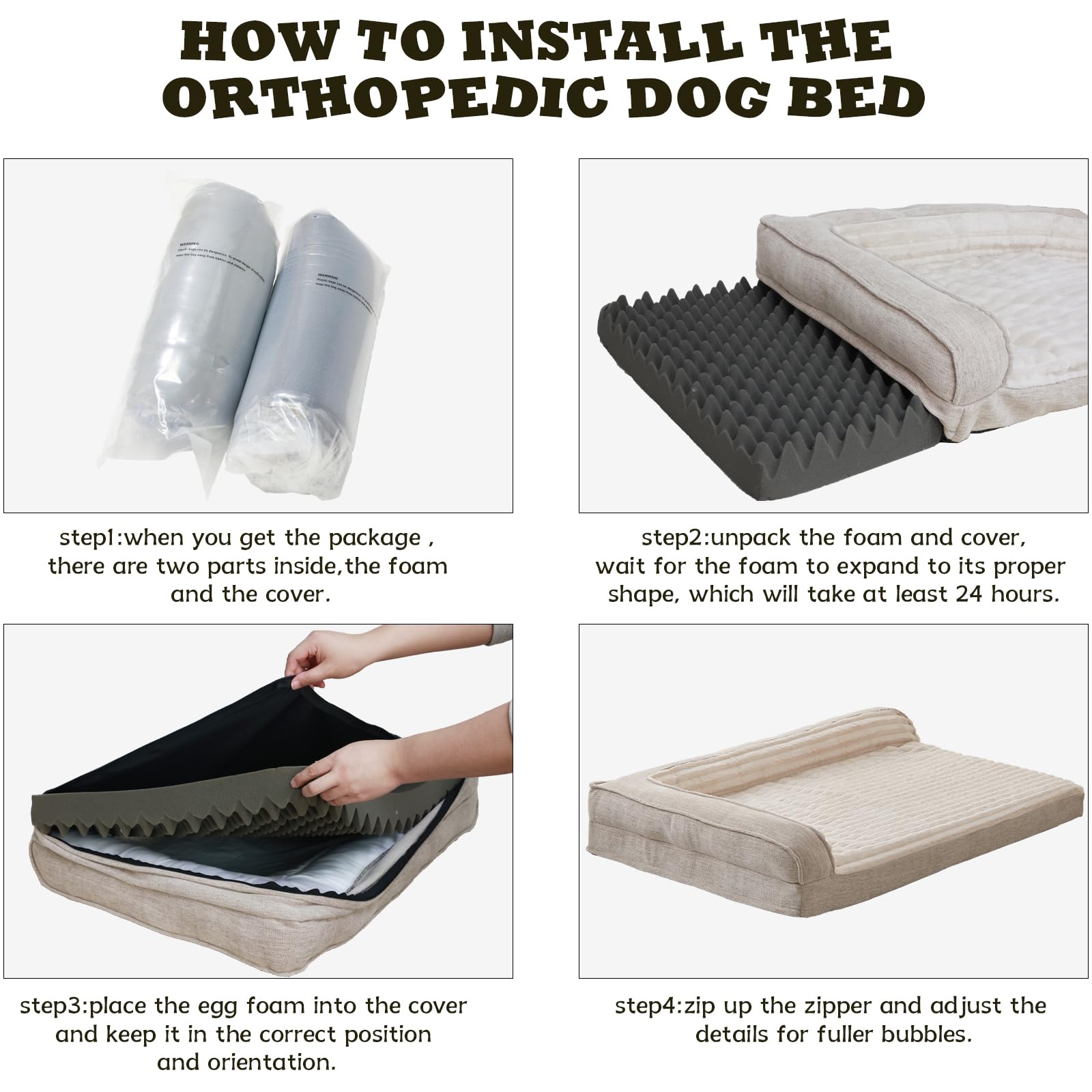 WINDRACING anti-slip bottom helps keep the bed in place.